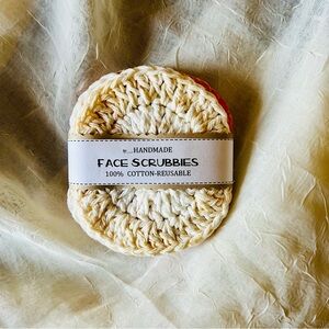 100% Cotton Face Scrubbies